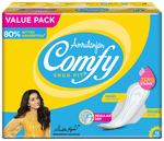 Amrutanjan Comfy Snug Fit Sanitary Pads Value Pack Regular