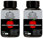 Earth King Apple Cider Vinegar 500mg Capsule (60Each)