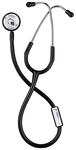 Dr. Odin Dual Head Premium Acoustic Sensitivity Stethoscope Black
