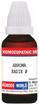 Dr. Majumder Homeo World Abroma Radix Q Mother Tincture (30 ml Each)