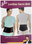 Flamingo Lumbar Sacro Belt | For Pain Relief | Supports Waist & Back