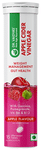 Dr. Vaidya's Apple Cider Vinegar Effervescent Tablets (15 Each) Bottle Apple Flavour