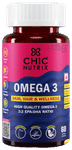 Chicnutrix Omega 3 Skin, Hair & Wellness Softgel Capsule