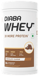 Diaba Whey 3X More protein Powder Chocolate