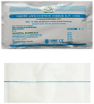 Agarwals Gauze and Cotton Tissue B.P 1988 (Combine Dressing Pad) 10cm x 20cm