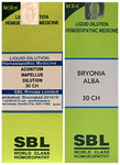 Combo Pack of SBL Bryonia Alba Dilution 30 CH & SBL Aconitum Napellus Dilution 30 CH (30ml Each)