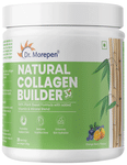 Dr. Morepen Natural Collagen Builder with Biotin & Vitamin C | For Skin, Hair, Nails | Flavour Orange & Berry