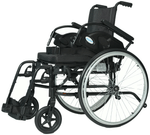 Forza Freedom 5000 Standard Self Propelled, European Standard, 2 Step Height Adjustable, Steel Lightweight Foldable Wheelchair