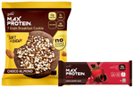 Combo Pack of Ritebite Max Protein Daily Choco Berry Bar (50 gm) & RiteBite Max Protein Cookies Choco Almond Cookies (60 rajgm)