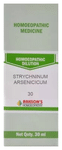 Bakson's Homoeopathy Strchninum Arsenicum Dilution 30