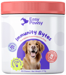 Easy Pawsy Immunity Bytes Functional Supplements for Dogs Peanut Butter