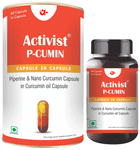 Activist P-Cumin Piperine Capsule In Curcumin Oil Capsule