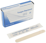 Bos Medicare Surgical Sterile Wooden Tongue Depressor