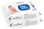 Evelance Soft Cleansing Baby Wipes with Lid (72 Each)