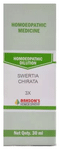 Bakson's Homoeopathy Swertia Chirata Dilution 3X