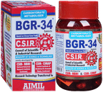 Aimil Bgr 34 Tablet Carbohydrate Metaboliser R&D by CSIR (100 Each)