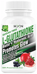 HXN L-Glutathione | With Biotin & Hyaluronic Acid for Skin Health | Sugar Free Tablet