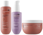 Bare Anatomy Combo Pack of Color Protect Shampoo (250ml), Ultra Smoothing Hair Serum (50ml) & Color Protect Hair Mask (250gm)