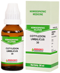 Bakson's Homoeopathy Cotyledon Umbilicus Dilution 30