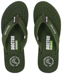 Doctor Extra Soft D 16 Orthopaedic and Diabetic Feel Good Super Comfort Slippers for Women Olive 8