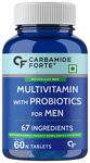Carbamide Forte Multivitamin with Probiotics for Men | Boosts Gut Health, Bones, Joints & Digestive Health | Tablet