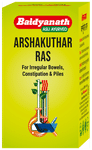 Baidyanath Arshakuthar Ras Tablet | For  Irregular Bowel, Constipation & Piles