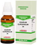 Bakson's Homoeopathy Asarum Europaeum Dilution 30