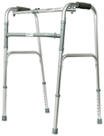 Entros KL913L Portable Light Weight Aluminium Height Adjustable Foldable Walker