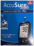 AccuSure Simple Blood Glucose Test Strip