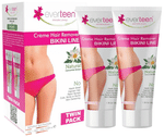 Everteen Bikini Line Hair Remover Cream Twin Pack (2X50gm Each)