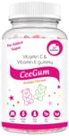 Aesthetic Softcaps Ceegum Vitamin C & Vitamin E Gummies Orange No Added Sugar