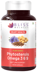 Bliss Welness Heart Health Phytosterols Omega 3 6 9 Veg Capsule Vegicap