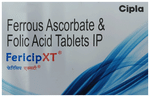 Fericip XT Tablet with Ferrous Ascorbate & Folic Acid