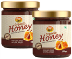 Anp Bee Organic Honey (250gm Each) Raw Unfiltered