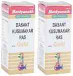 Baidyanath (Jhansi) Basant Kusumakar Ras with Gold Tablet (50 Each)