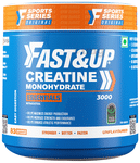 Fast&Up Creatine Monohydrate Essentials | Boosts Energy, Strength & Performance | Unflavoured