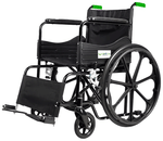 Entros KL875 Manual Foldable Powder Coated Wheelchair