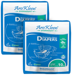 Arokleen Overnight Disposable Adult Diaper (10 Each) Large
