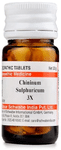 Dr Willmar Schwabe India Chininum Sulphuricum Trituration Tablet 3X