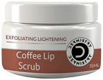 Dermistry Coffee Lip Scrub for Pigmentation Lightening Dark Lips