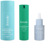 Foxtale Combo Pack of Hydrating Cleanser 100ml, Overnight Glow Mask 30ml and Daily Hydrating Serum 30ml
