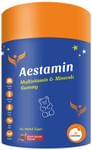 Aesthetic Softcaps Aestamin Multivitamin & Minerals Gummies Black Currant No Added Sugar