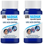Dr. Asma Uri Nashak Uric Acid Control Ayurvedic Capsules (60 Each)