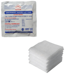 Agarwals Absorbent Gauze B.P.1988 Gauze Swabs Sterile (5Pcs/Pack) 10cm x 10cm x 12ply x Type 17
