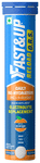 Fast&Up Reload O.R.S with Zinc & D-Glucose for Rehydration | Flavour Effervescent Tablet Orange