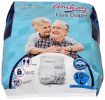 Amkay Pant Pull Diapers | Easy-to-wear | High Absorbency and Leak Proof Large