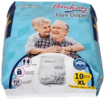 Amkay Pant Pull Diapers | Easy-to-wear | High Absorbency and Leak Proof XL