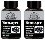 Earth King Raw Shilajit 500mg Capsule (60Each)