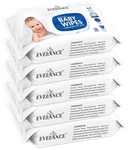 Evelance Soft Cleansing Baby Wipes with Lid (72 Each)