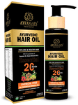 Ayuugain Ayurvedic Hair Oil For Men & Women, Promotes Hair Growth, Control Hair Fall, With 20 Herbs